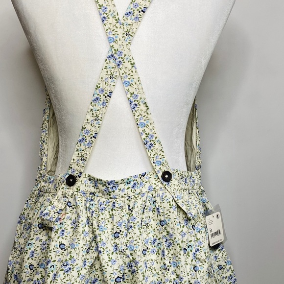 Free People Petunia Cotton Mini Dress MULTICOLOR SIZE M NWT (Orig Price $128) - Picture 8 of 8